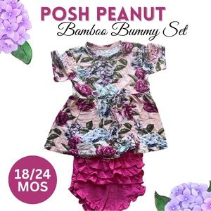 Posh Peanut Bummie Set 18/24 Months. Viscose Bamboo